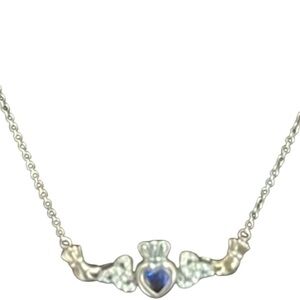 ShanOre Silver Irish made sterling silver Claddagh necklace